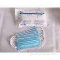 Earloop Disposable Face Covering Blue 3 ply Earloop Disposable Face covering Manufactory